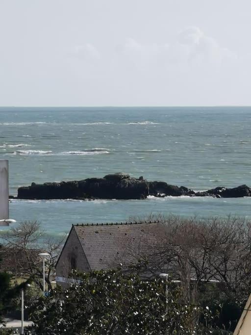 コンカルノーLe Stoubenn, Raffine Et Chaleureuxアパートメント エクステリア 写真